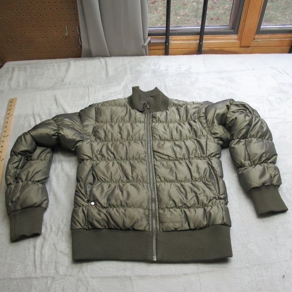 The North Face Jackets & Blazers - The North Face Down Jacket Womens Medium Green 600 Insulated Quilted Puff THICK